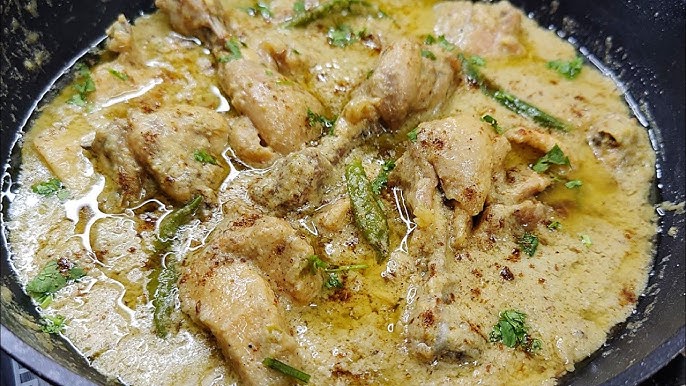 Chicken White Karhahi